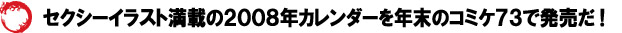 �Z�N�V�[�C���X�g���ڂ̂Q�O�O�W�N�J�����_�[��N���̃R�~�P�V�R�Ŕ������I